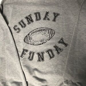 Gray Sunday Funday Woman’s Long sleeve tshirt